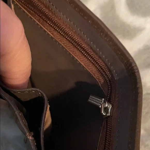 Brown Crocodile Leather Wallet